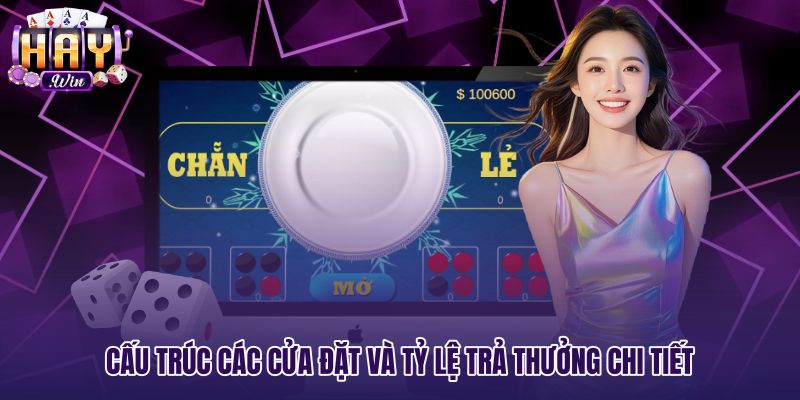 Tỷ lệ ăn cược các thế nút Xóc đĩa tứ linh