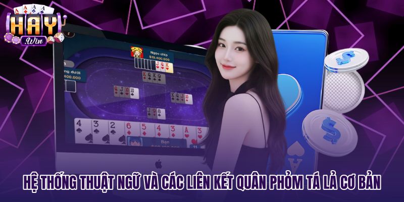Cấu trúc liên kết cạ và bộ bài Phỏm tá lả