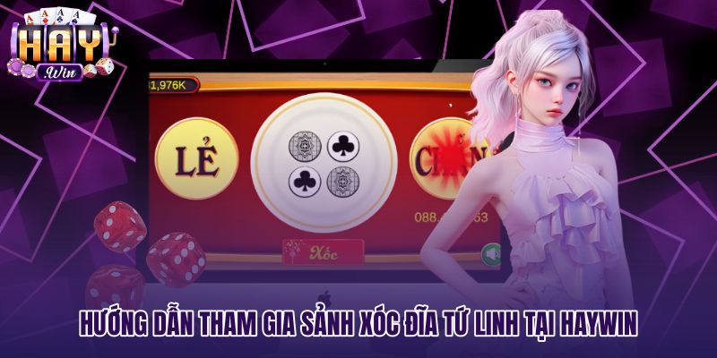 Các bước tham gia bàn cược Xóc đĩa tứ linh tại Haywin