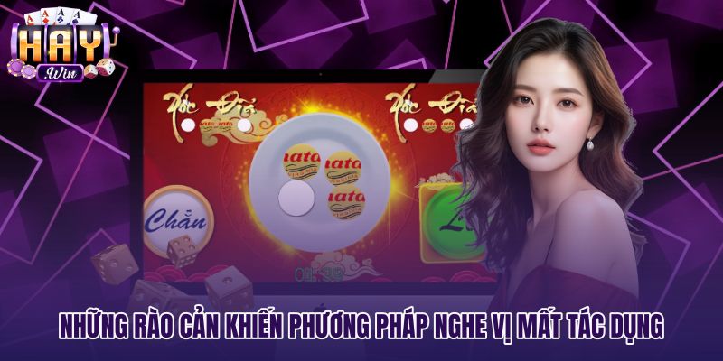 Rào cản âm thanh số cùng giới hạn nghe vị xóc đĩa